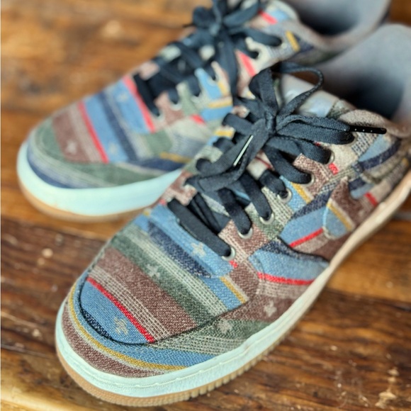 Vintage Custom Nike Air Force 1 Low - Pendleton “N7” (2019) - size 10.5 - Picture 1 of 10
